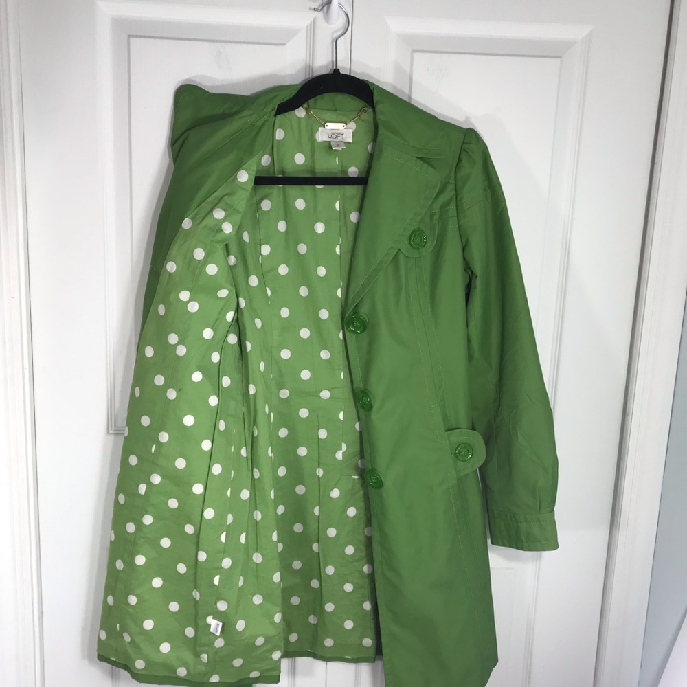 Ann Taylor Loft Trench Coat - Picture 5 of 7